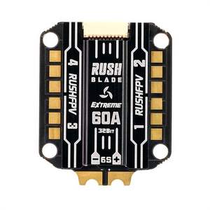 Rushfpv Rush Blade V2 F722ระบบอนาล็อก/เครื่องควบคุมการบินดิจิตอล60A สุดขีด128K BLHELI32 4-in-1 ESC STACK 6เดือน - Product Image 2