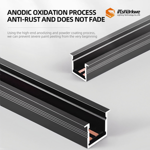 24v 10mm ultra delgado mini sistema de luz de pista magnética para gabinete - Product Image 3