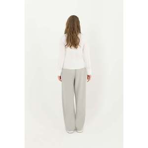 Camisa Blanca de Popelina para Mujer, Estilo Simple para el Día a Día, Color ECRU - Product Image 5