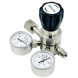 Venta Directa de Fábrica: Válvula Reductora de Presión SS316 de 1/4, Regulador de Presión para Análisis de Gases y Gases de Alta Pureza - Product Image 3