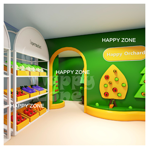 Aire de jeux intérieure commerciale personnalisée à deux niveaux, thème Aventure <span class=keywords><strong>Lapin</strong></span>, espace de jeu sensoriel pour enfants, salle de classe sensorielle, crèche - Product Image 5