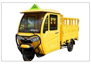 Meiyun Prix de gros 60V 1500W Tricycle à benne basculante électrique fermé pour ferme Tricycle à benne basculante pour adultes - Product Image 3