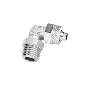 RUICHEN Codo macho <span class=keywords><strong>RPL</strong></span> 1/4 Latón Recubierto de níquel Conector de tornillo rápido neumático Liberación rápida Push-In Fitting 0-1MPa Presión - Product Image 3