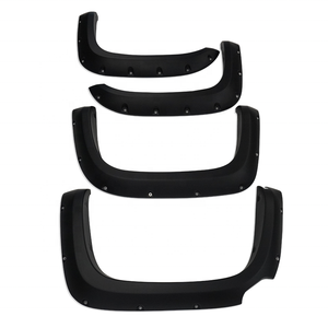 מט שחור מותאם עיצוב fender flare עבור chevy <span class=keywords><strong>colorado</strong></span> 2015 2016 2017 2018 צפון אמריקה אביזרי צבע צבעי - Product Image 3