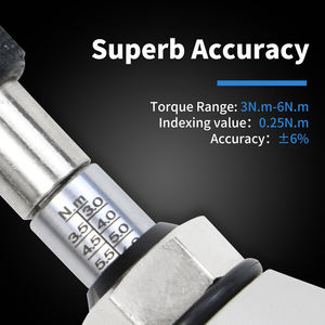 Önceden ayarlanmış torsiyon tornavida, 3N.<span class=keywords><strong>m</strong></span> ila 6N.<span class=keywords><strong>m</strong></span> alaşımlı çelik önceden ayarlanmış tornavida geri dönüşümlü sürücü kolu Hex torsiyon tornavida - Product Image 3