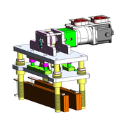 Machine de découpe et de perforation de cartes PVC/papier entièrement automatique contrôlée par PLC SmartManufacture SMCPM-A3D, certifiée CE, 20000-40 000