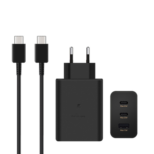 Nuevo PD 65W Teléfono móvil Adaptadores de carga rápida USB A Tipo C <span class=keywords><strong>Cargador</strong></span> de pared de 3 puertos para <span class=keywords><strong>Samsung</strong></span> S24 Ultra S23FE S22 <span class=keywords><strong>S21</strong></span> NOTE20 <span class=keywords><strong>plus</strong></span> - Product Image 1