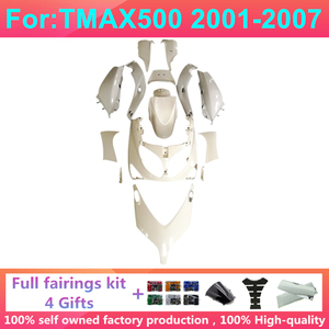 Nuevos Kits de Carenado para Motocicleta ABS, Compatibles con Tmax500 2001 2002 2003 2004 2005 2006 2007, Kit Completo de Carrocería para Tmax 500 - Product Image 6