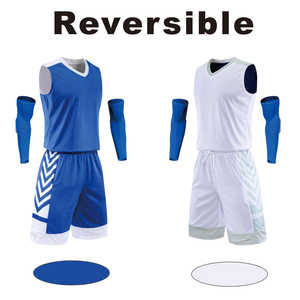 Nuevo Conjunto de Uniforme de Baloncesto Personalizado con Logotipo para el Verano 2025, Uniforme Deportivo Profesional Reversible para Equipos, OEM ODM - Product Image 4