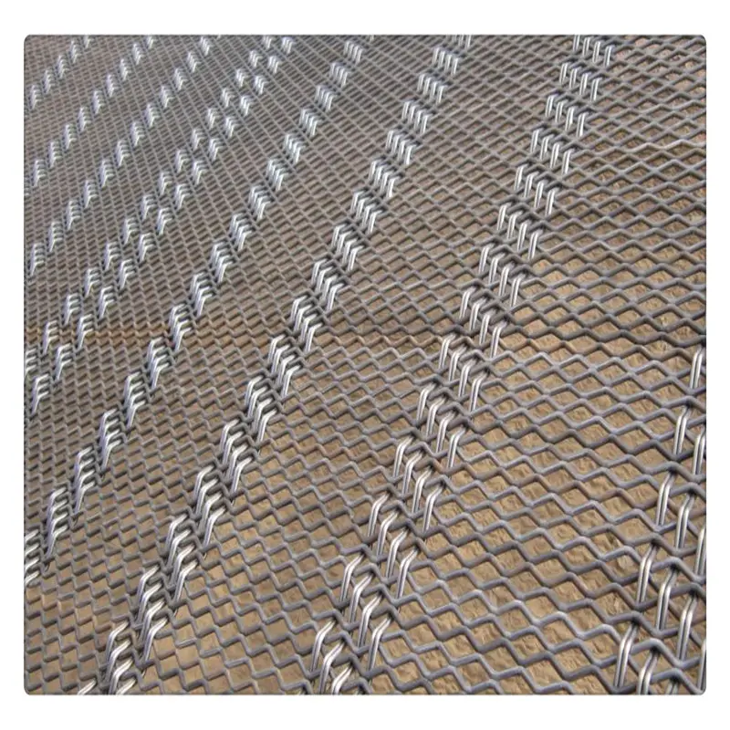 sand vibrating screen High tensile steel wire mesh screen 65Mn/30Mn/45Mn quarry crusher mesh