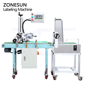 Zonesun ZS-TB160P tự động mở ra carton các tông phẳng Hộp giấy cho ăn máy dán nhãn nhãn Applicator - Product Image 6
