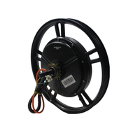 Moteur de moyeu arrière sans balais pour vélo électrique, 20 pouces, 48V, 500W, frein à tambour 205
