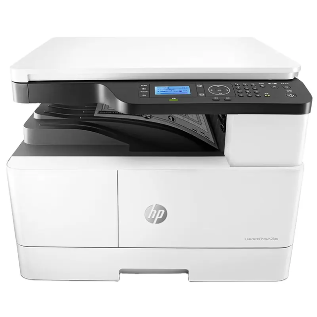 H-P LaserJet Enterprise M42523-dn Monochrome Printer Fast Duplex Network Printing for Office Use