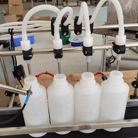 Machine automatique de remplissage de liquide visqueux de détergent de shampoing à l'alcool de 5 litres