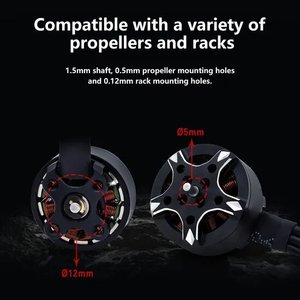 มอเตอร์ไร้แปรงถ่านแบบกันน้ำ S15 ซีรีส์ รุ่น Outer Rotor BLDC 6 2000KV 180W 11.27A 19.2 มม. อะไหล่สำหรับระยะไกล - Product Image 5