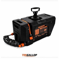 Réservoir d'eau portable robuste de 24 L pour camping et véhicules tout-terrain, en ABS haute résistance de qualité alimentaire, facile à utiliser