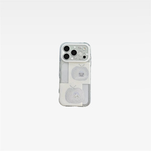 เคสโทรศัพท์สองชั้นลายกระต่ายช้างสีฟ้าเทาน่ารักสำหรับ iPhone 15 16 17 PRO MAX - Product Image 5