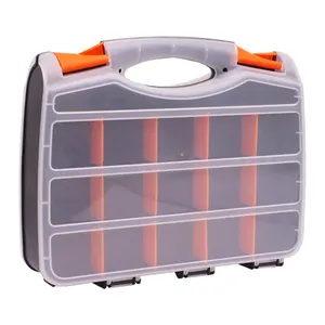 Boîte à outils portable en plastique, ensemble d'organisateurs, étui de rangement - Product Image 1