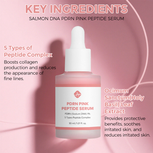 Suero Facial Antienvejecimiento con PDRN de Marca Privada, Reafirmante Visible, Péptido de ADN de Salmón - Product Image 4