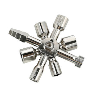 Clé triangulaire interne polyvalente pour armoire de commande électrique, ascenseur, compteur d'eau et vanne - Product Image 4