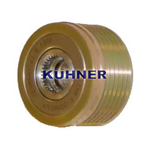 Dispositivo de rueda libre del alternador compatible con PEUGEOT RANCH 2.0 HDi Diesel (KW: 66, HP: 90) de 04-2000 a 07-2008 - Product Image 1