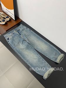 Brillant Vintage Denim Pantalons Costumes pour Hommes Original Uomo Jean Tendances Hiver Pantalon Hombre Homme Herren Pentalon Jeans - Product Image 2