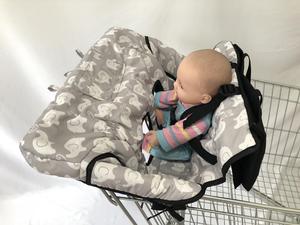 Funda para carrito <span class=keywords><strong>de</strong></span> compras para bebé niño y niña, funda para trona para bebé y niño pequeño - Product Image 3