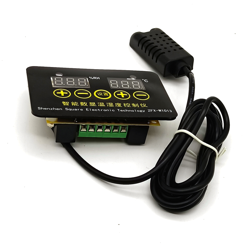 ZFX-W1013 intelligent temperature and humidity controller thermostat intelligent humidification and dehumidification 110V-AC220V(图1)