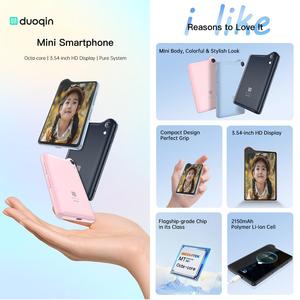 Duoqin QIN K25 Global 4GB+<span class=keywords><strong>128GB</strong></span>, Teléfono Mini 4G con Pantalla de 3.54 Pulgadas, Android 14, MediaTek Helio G81 Octa Core, Compatible con <span class=keywords><strong>Google</strong></span> Play - Product Image 4