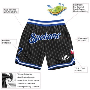 Pantalones Cortos de Baloncesto Personalizados por Sublimación al por Mayor, Solo para Hombre, Deportivos, Personalizables, de Malla, para Hombre - Product Image 2