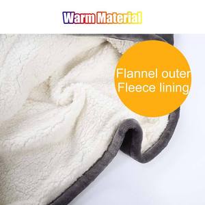 Winter Nature Sleeping Warm Felpa Calefacción Manta Suave y cómoda Usb Heated Hoodie Mantas - Product Image 5