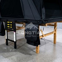 Bâche latérale en aluminium RTT à ouverture latérale, rigide, en nid d'abeille, avec TPU transparent, 18 cm, OEM 4x4
