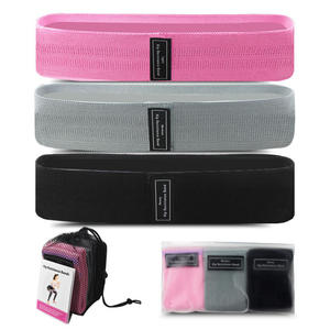 Bandes de Résistance Élastiques en Coton pour Exercices de Fitness et Musculation des Fessiers – Vente en Gros - Product Image 1