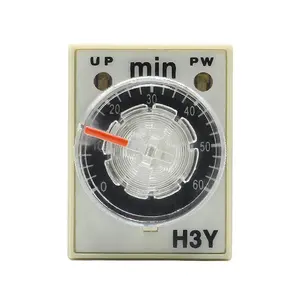 JOYELEC H3Y-2 Timer Relais 0-60M Verzögerung relais AC 220V IC Zeit 50/60Hz