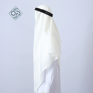 Écharpe palestinienne Keffiyeh personnalisée de 55 pouces, imprimée numériquement, respirante, en polyester, pour hommes, <span class=keywords><strong>foulard</strong></span> islamique Shemagh, écharpes ethniques arabes - Product Image 1