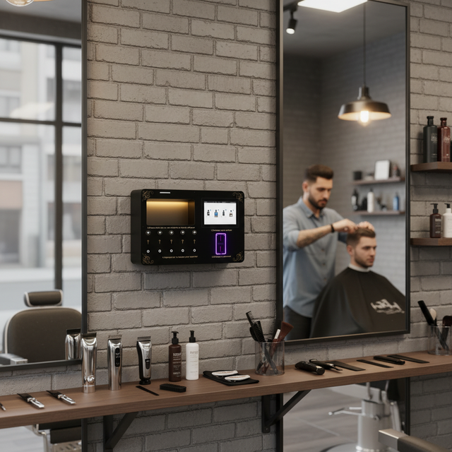 Dubai Perfume Machine Touchscreen Cologne Spray Vending Machine Credit Card/coin Fragrance Vending Machine 100ml for Barber Shop