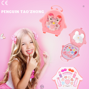 Juego de maquillaje vegano húmedo y seco a prueba de agua del fabricante para niños, kit de juguetes no tóxicos con características secas y húmedas, juego de caja de maquillaje de juguete para niñas - Product Image 4