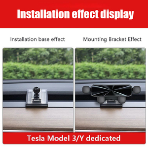 2024 dudukan telepon dudukan mobil gravitasi dudukan seluler Mobil Universal dudukan telepon seluler cocok untuk mobil - Product Image 4