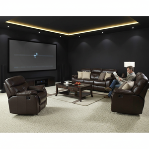 Leather Recliner <strong>Sofa</strong> Chair Home Theatre Lounge Single <strong>Seat</strong> <strong>7</strong> Seater Couch Living Room <strong>Sofas</strong> Furniture Set Sectional <strong>Sofa</strong> Modern - Product Image 3