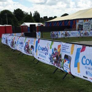 Event Ready Mesh Barrier Covers for Crowd Control and Security with Effective Advertising Solutions - Product Image 6