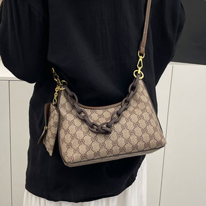 2025 mới của phụ nữ thời trang qua biên giới Vai Túi công suất lớn đi lại Tote viễn thị đa năng nách túi thiết kế - Product Image 2