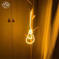 Enseigne néon personnalisée, lettres lumineuses, bande LED sur mesure, panneau publicitaire, logo de bar, décoration, forme murale pour fond de scène (tendance)