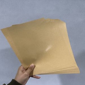 Kinh tế 52g tráng một mặt Silicone không thấm nước Kraft phát hành Dải giấy cho quà tặng & sử dụng thủ công - Product Image 3