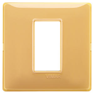 Vimar Amber <b>Wall</b> Switch <b>Plate</b> 8x13cm Single Gang - Product Image 1