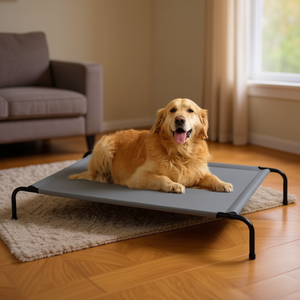 Cama Elevada para Perros PawHaven, 50 x 31 Pulgadas, de Nailon, Desmontable y Lavable, Cama Interior Confortable para Mascotas, Estilo Rectangular - Product Image 2