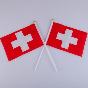 Logotipo impreso a todo color Bandera mundial banderas de mano personalizadas accesorios de pancarta <span class=keywords><strong>y</strong></span> asta de bandera con logotipo - Product Image 6