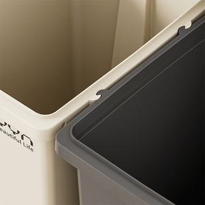 15L hộ gia đình Thùng rác thương mại loại bàn đạp mới nhà bếp phòng tắm nhà vệ sinh phòng khách phòng ngủ Nắp giỏ giấy - Product Image 6