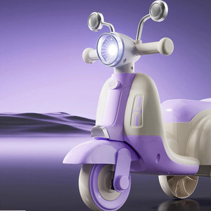 Trottinette électrique pour enfants Ganxi Toy, tricycle violet à 3 roues, pour les tout-petits de 1 à 3 ans - Product Image 2