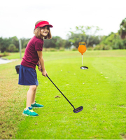Mini Green de Golf Écologique Intérieur/Extérieur avec Marqueur de Tee en Plastique, Portable et Personnalisable avec Logo