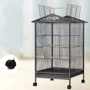 Taşınabilir yutmak Pet yuva içecek kuş kafesleri örgü kaynak makinesi pencere kuş besleyici evde kuş evi ile kutup - Product Image 3